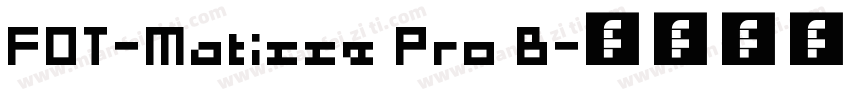 FOT-Matisse Pro B字体转换